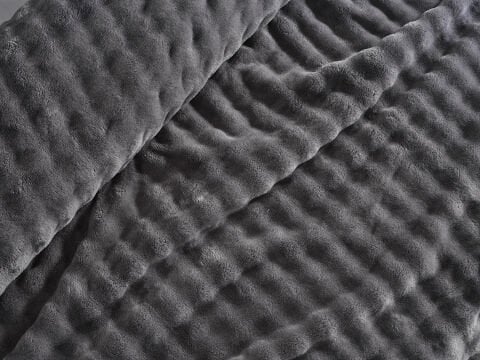 Bubble Battaniye Seti Tek Kişilik - Gri