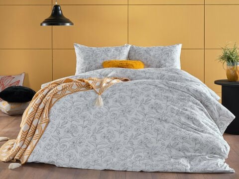 Saten Mella Nevresim Takımı