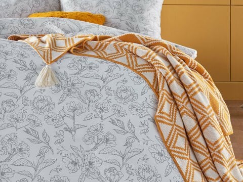 Saten Mella Nevresim Takımı