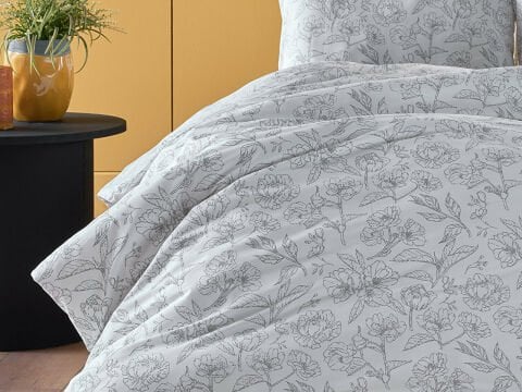 Saten Mella Nevresim Takımı