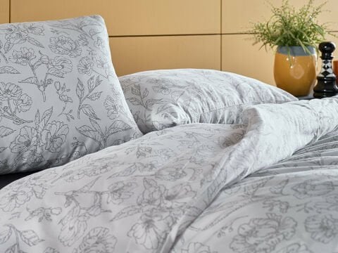 Saten Mella Nevresim Takımı