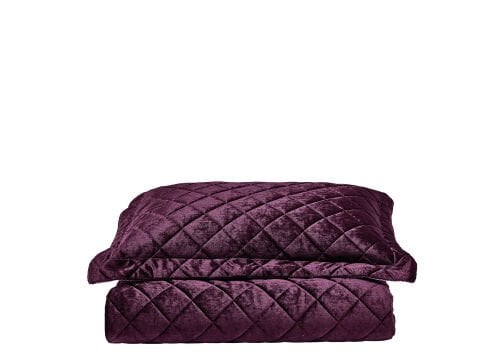 Luxury Yatak Örtüsü Imperial Çift Kişilik - Mürdüm
