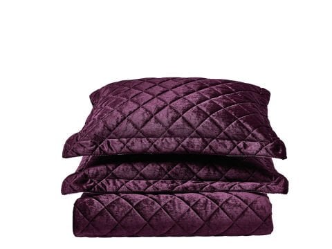Luxury Yatak Örtüsü Imperial Çift Kişilik - Mürdüm