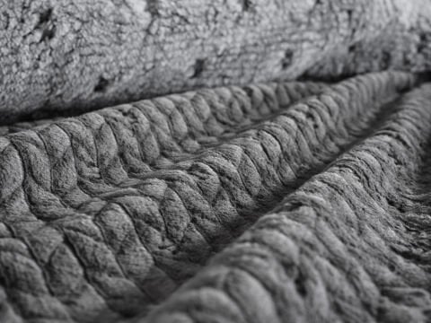 Alora Battaniye Çift Kişilik - Gri