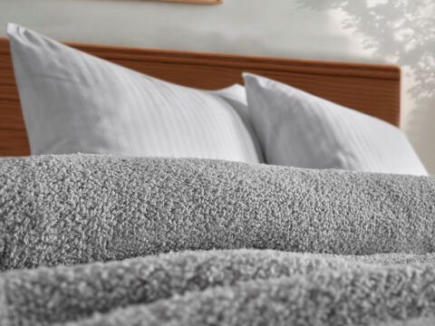 Moffy Battaniye Çift Kişilik - Açık Gri