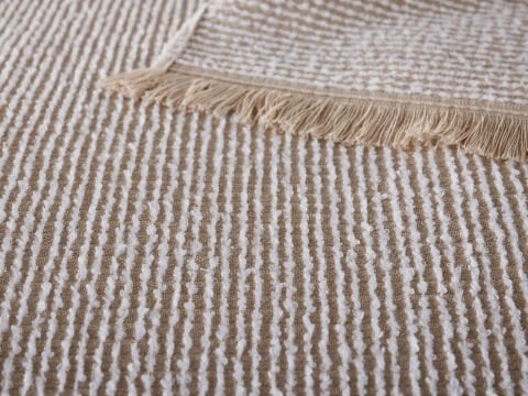 Luxury Mina Pike Çift Kişilik - Bej