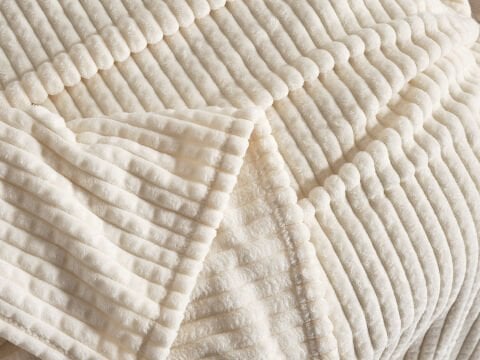 Mila Battaniye Seti Tek Kişilik - Şampanya