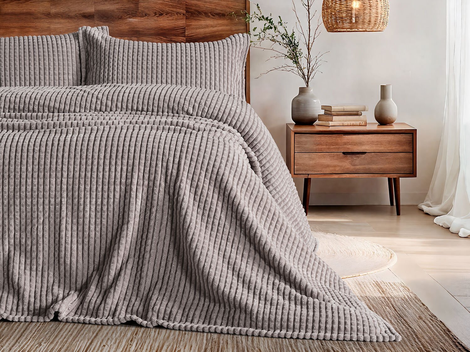 Mila Battaniye Seti Tek Kişilik - Vizon