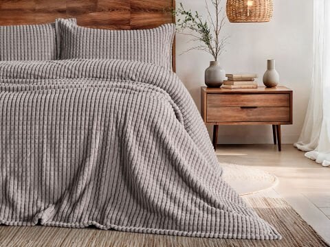 Mila Battaniye Seti Tek Kişilik - Vizon