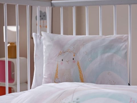 Nakışlı Bebek Nevresim Takımı Little Bunny