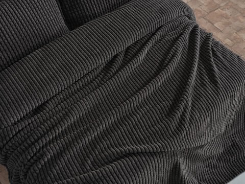 Mila Battaniye Seti Tek Kişilik - Antrasit