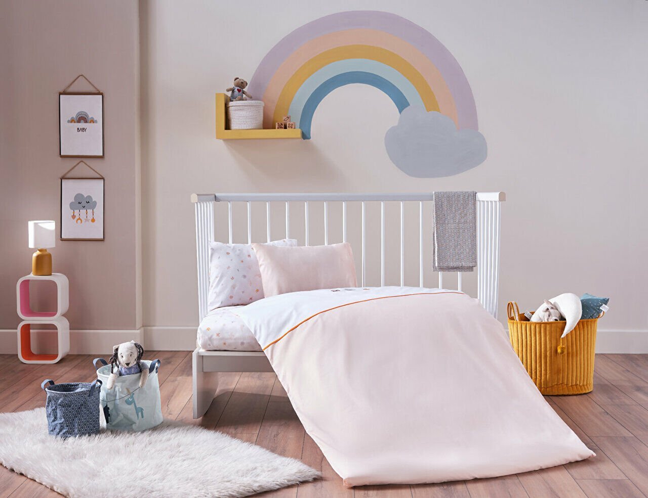 Nakışlı Bebek Nevresim Takımı Akvaryum