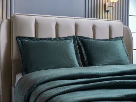 Napoli Yatak Örtüsü Tek Kişilik - Yeşil