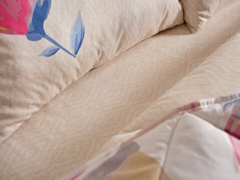 Easy Cotton Tulips Comforter Set