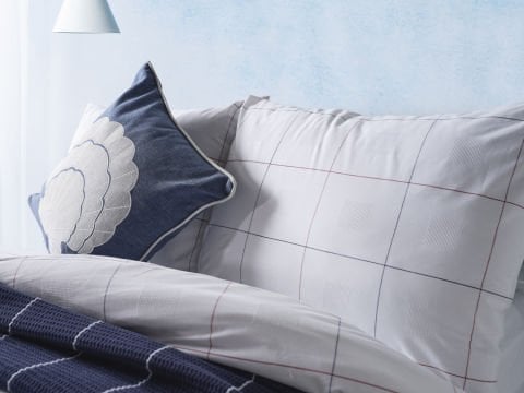 Marine Nevresim Takımı Cruise Çift King Size - Beyaz