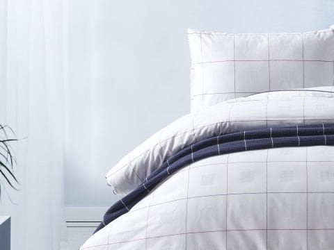 Marine Nevresim Takımı Cruise Çift King Size - Beyaz