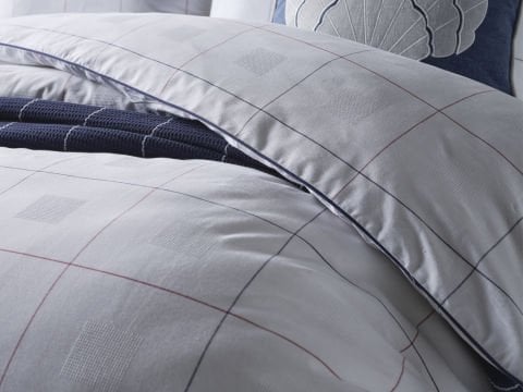 Marine Nevresim Takımı Cruise Çift King Size - Beyaz