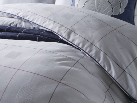Marine Nevresim Takımı Cruise Çift King Size - Beyaz