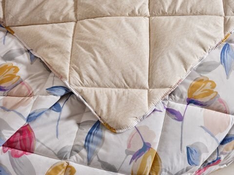 Easy Cotton Tulips Comforter Set Tek Kişilik