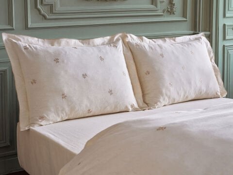 Rosabelle Keten Nevresim Takımı Canvas Tek Kişilik