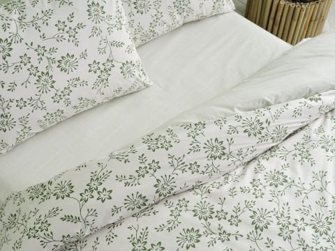 Easy Cotton Nevresim Takımı Belinda Tek Kişilik - Yeşil