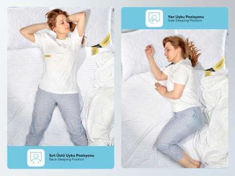 Comfyline Yastık 50 x 70 cm - Beyaz