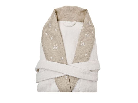 Rosabelle Linenza Bornoz L/XL - 120 cm - Nakışlı
