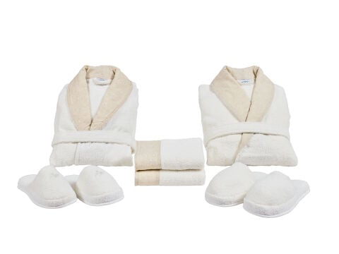 Rosabelle Linenza Banyo Aile Seti S/M-L/XL