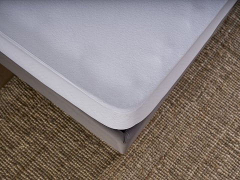 Perla Sıvı Geçirmez Fitted Alez 100 x 200 cm - Beyaz