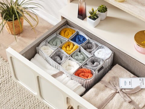 12 Bölmeli Çekmece İçi Organizer Standart