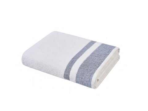 Akdeniz Verona Banyo Havlusu 90 x 150 cm - Indigo