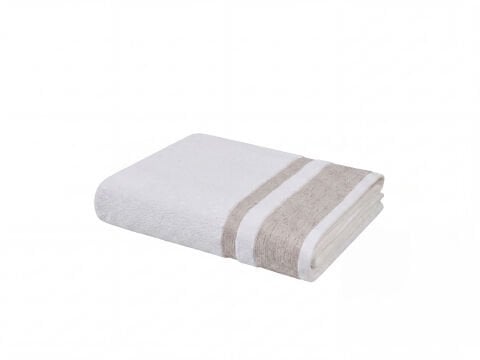Akdeniz Verona Banyo Havlusu 90 x 150 cm - Bej