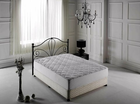 Comfyline Sıvı Geçirmez Fitted Alez 90 x 190 cm - Beyaz