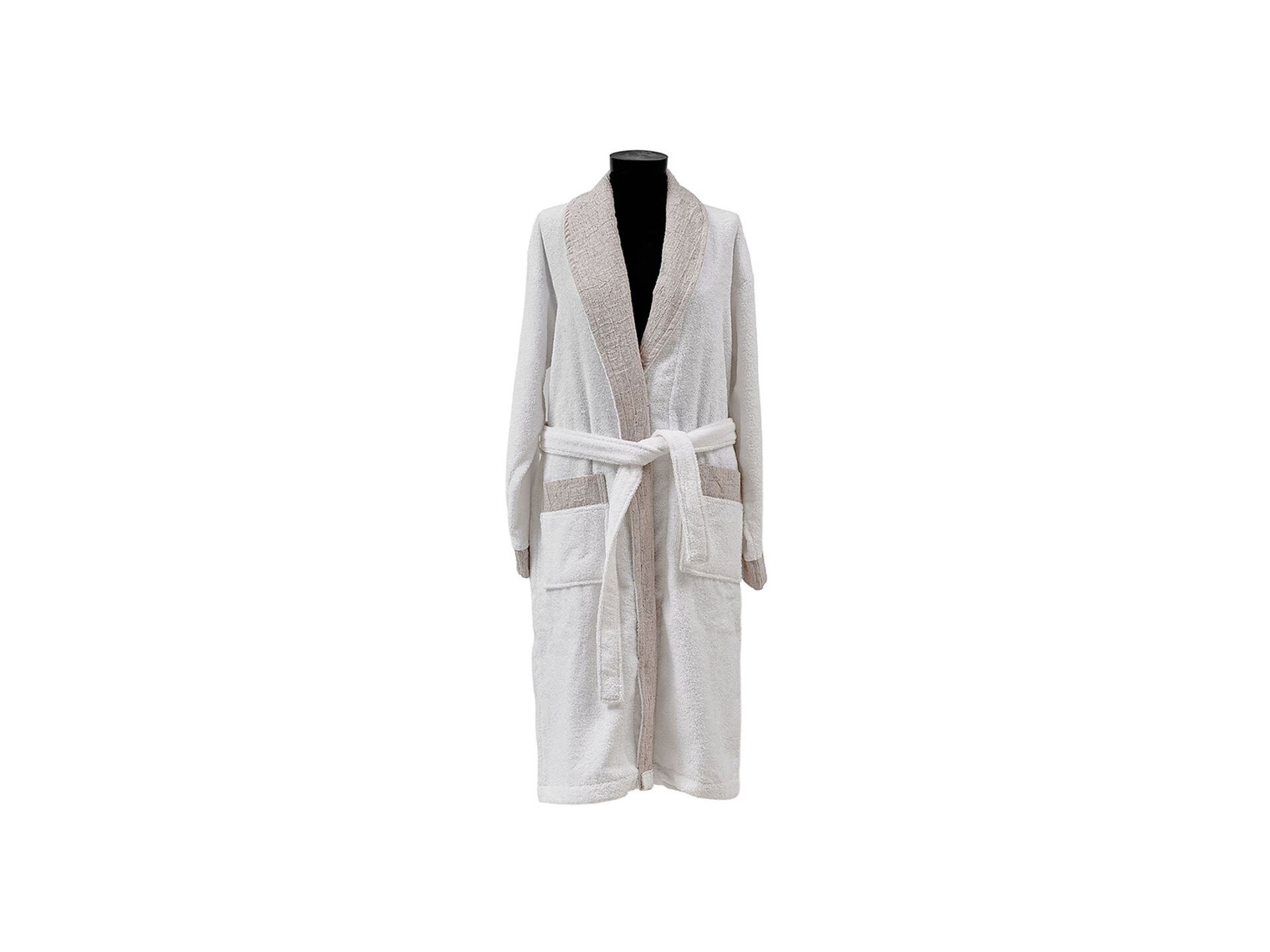 Akdeniz Verona Bornoz L/XL - 120 cm - Bej