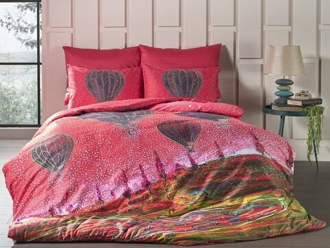 Barış Sarıbaş Kapadokya Balonları Nevresim Takımı