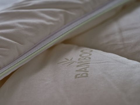 Festival Bambu Yorgan Çift King Size - Beyaz