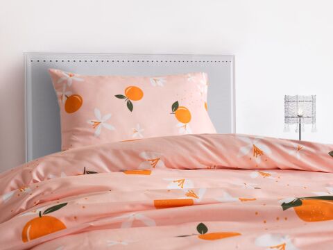 Ranforce Joyful Orange Nevresim Takımı Tek Kişilik