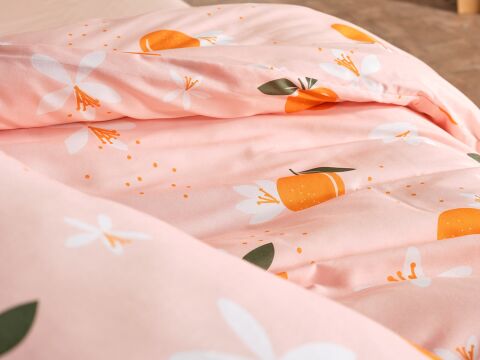 Ranforce Joyful Orange Nevresim Takımı Tek Kişilik