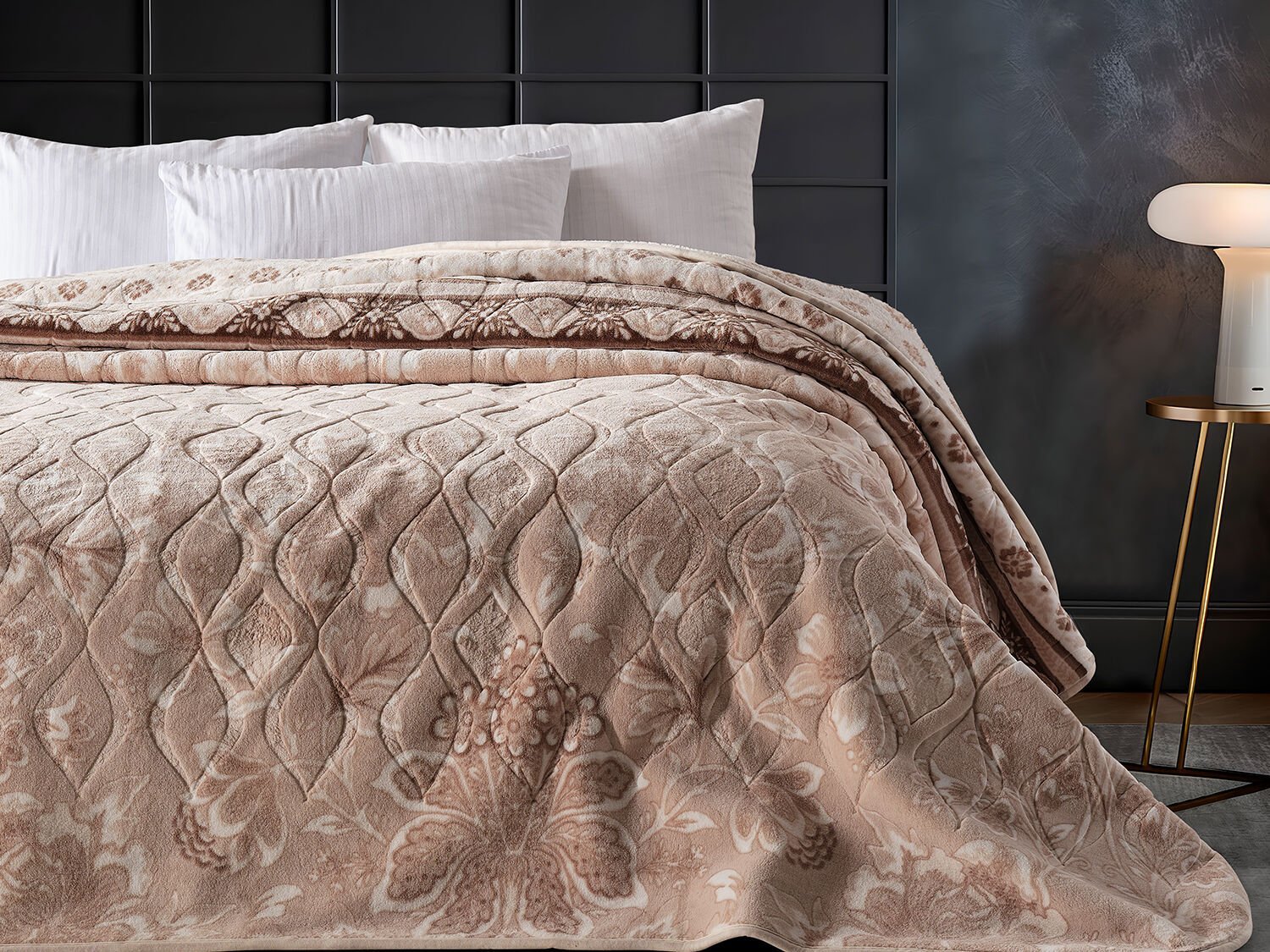 Velora Battaniye Tek Kişilik - Bej