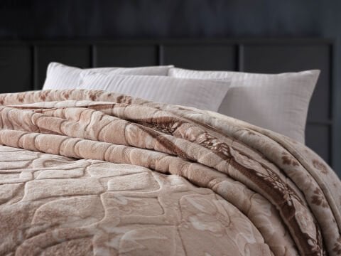 Velora Battaniye Tek Kişilik - Bej