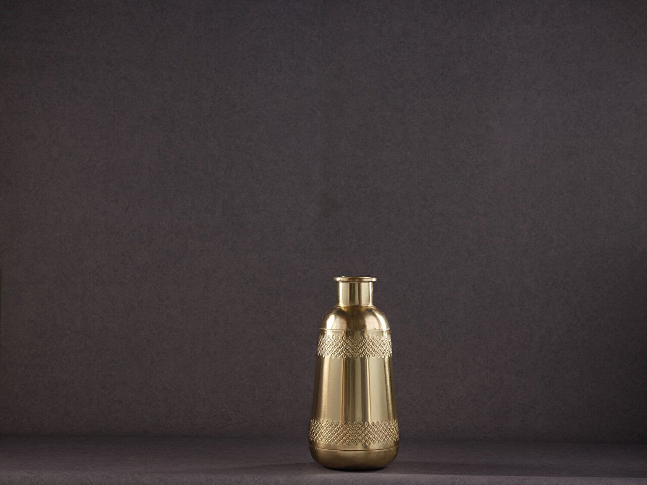 İron Flower Pot Small Ma6361 Gold Vazo