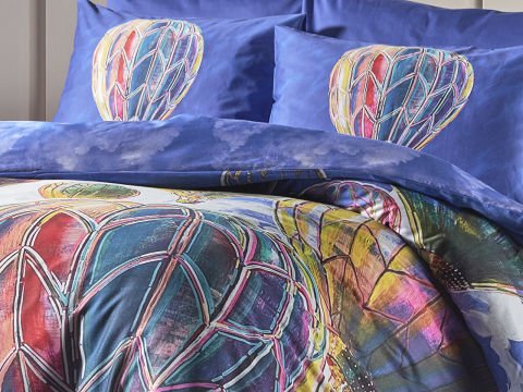 Barış Sarıbaş Kapadokya Balonları Nevresim Takımı