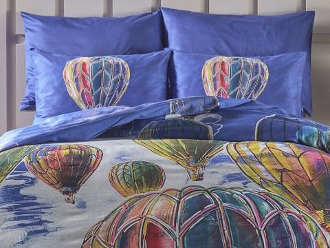 Barış Sarıbaş Kapadokya Balonları Nevresim Takımı