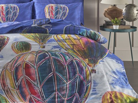 Barış Sarıbaş Kapadokya Balonları Nevresim Takımı