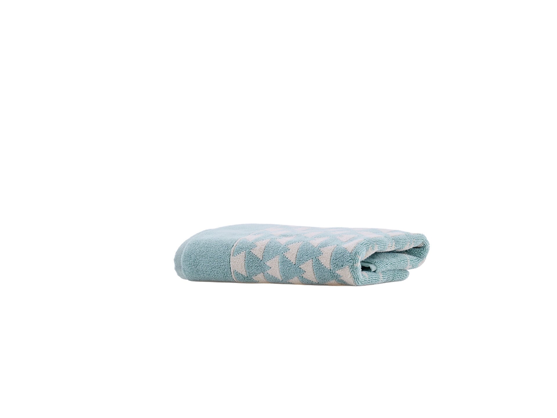 Jungle Muse Piramid Yüz Havlusu Standart - Mint Yeşili