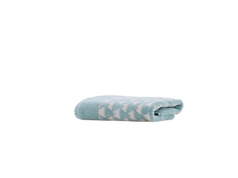 Jungle Muse Piramid Yüz Havlusu Standart - Mint Yeşili