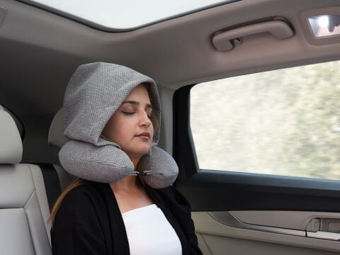 Visco Travel Yastık Gri