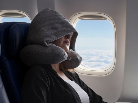 Visco Travel Yastık Gri