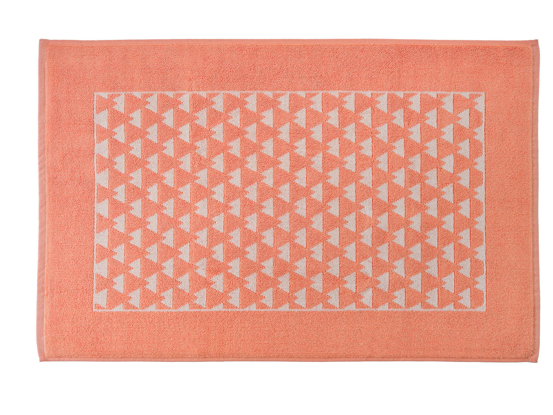 Jungle Muse Piramid Ayak Havlusu 50 x 80 cm - Mercan