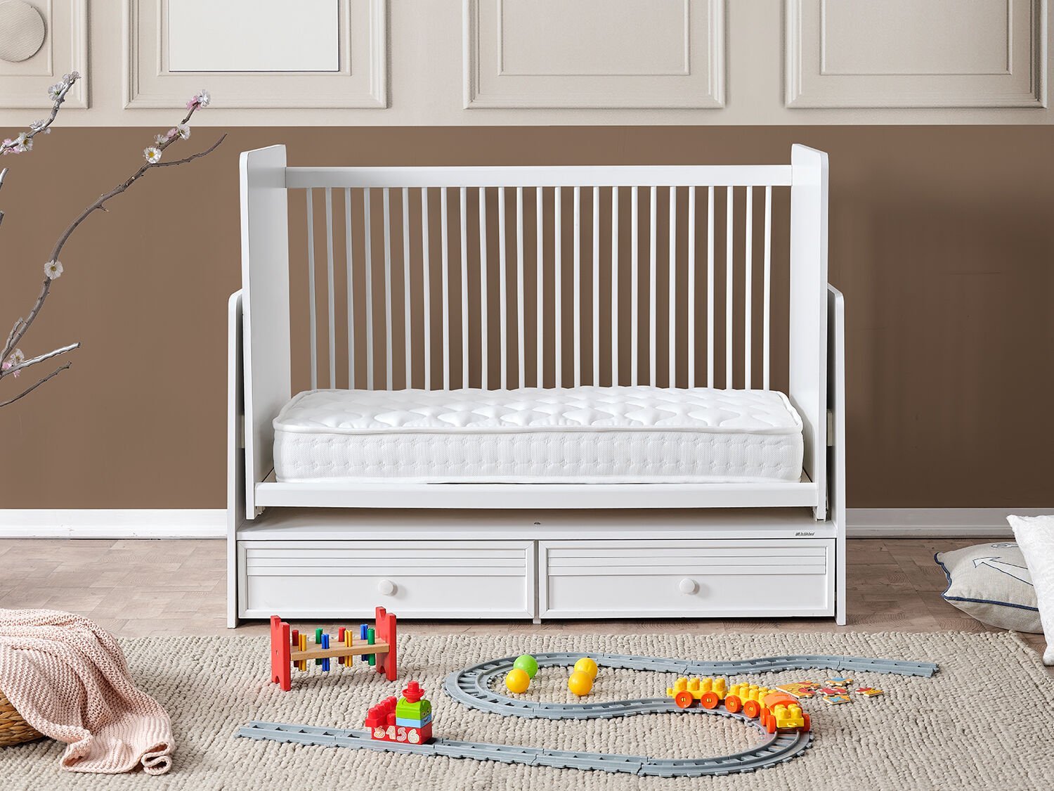 Baby Sleep Yatak 70 x 130 cm - Beyaz